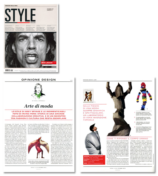 CORRIERE DELLA SERA STYLE MAGAZINE